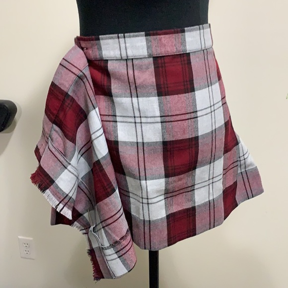 Halpern Canada Made Vintage  Mini  Kilt Y2k Skirt - Picture 3 of 9